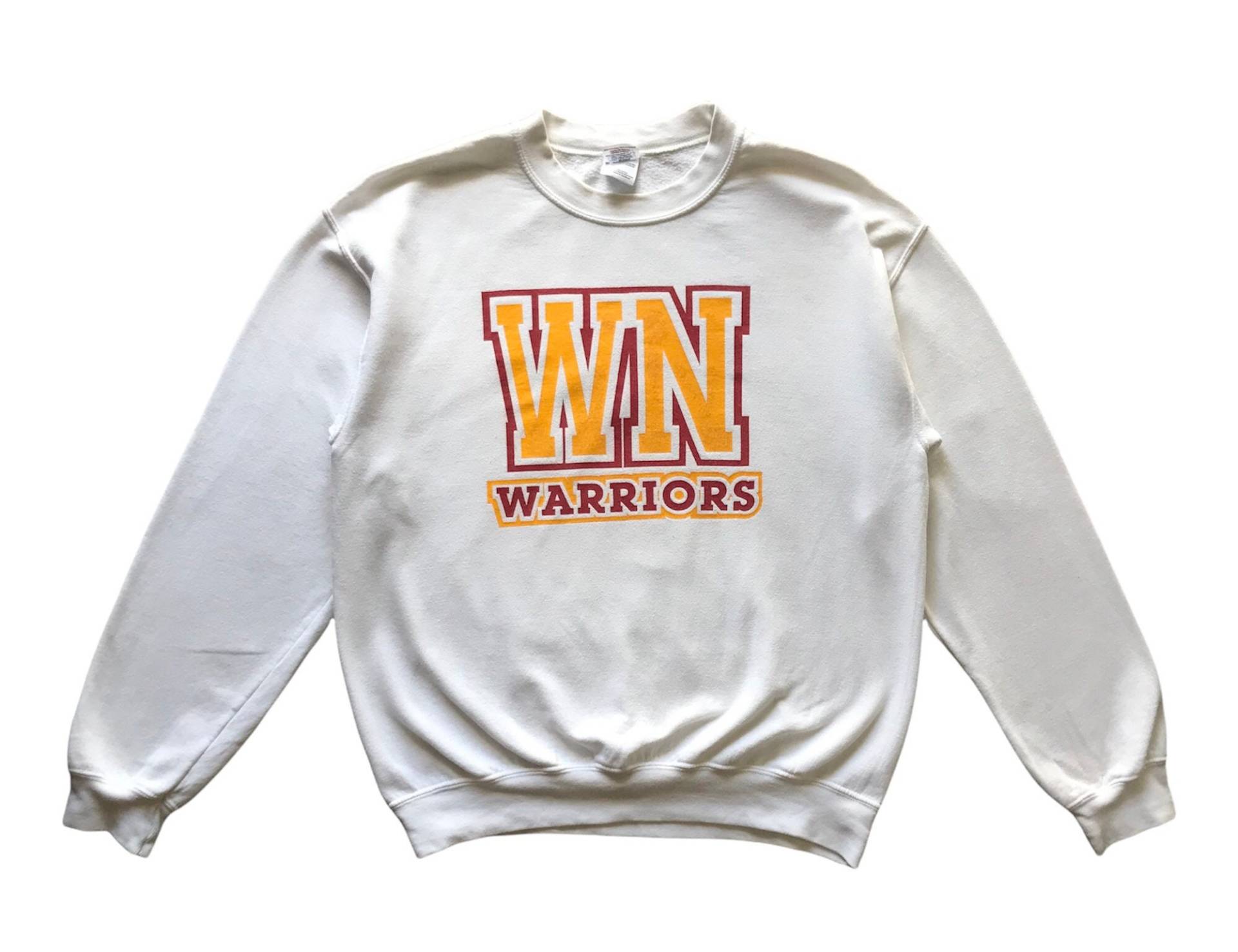 Vintage Sportswear Wn Warriors Spellout Crewneck Sweatshirt M Größe | M-L von AbeVintageStore