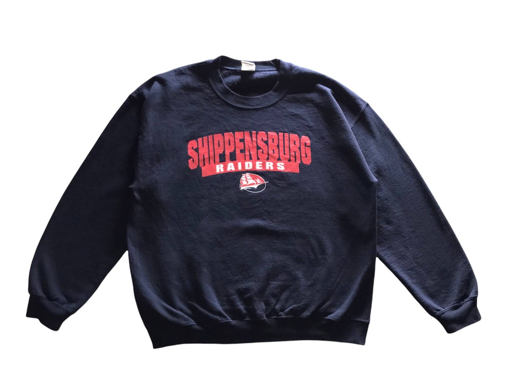 Vintage Sportwear Shippensburg University Raiders Spellout Crewneck Sweatshirt L Größe von AbeVintageStore