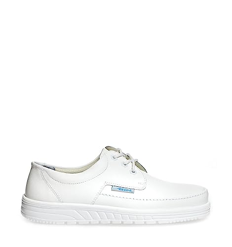 ABEBA 2600-42 Berufsschuh AIR CUSHION - Halbschuh - Genarbtes Leder - Antistatisch - Größe: 42 - Farbe: Weiß von ABEBA