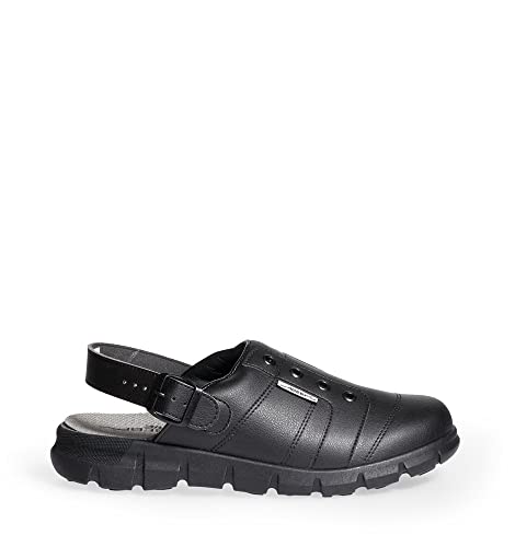 Abeba Clog 7361 - Dynamic Mikrofaser, schwarz zertifiziert von Abeba Berufsschuh-Clog