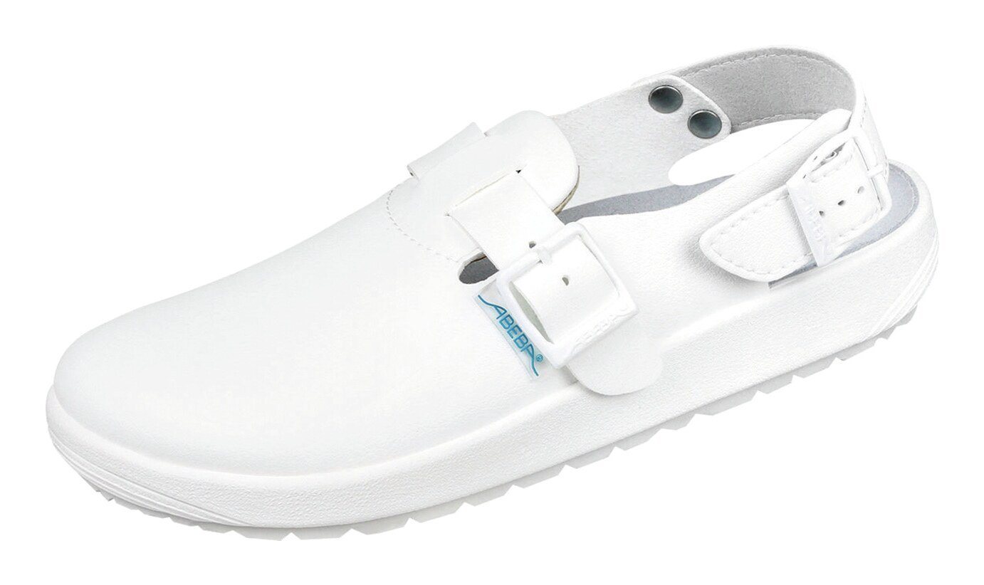 Abeba Clog 970111, OB FO, A WRU SRC, weiß, Größe 46 von Abeba