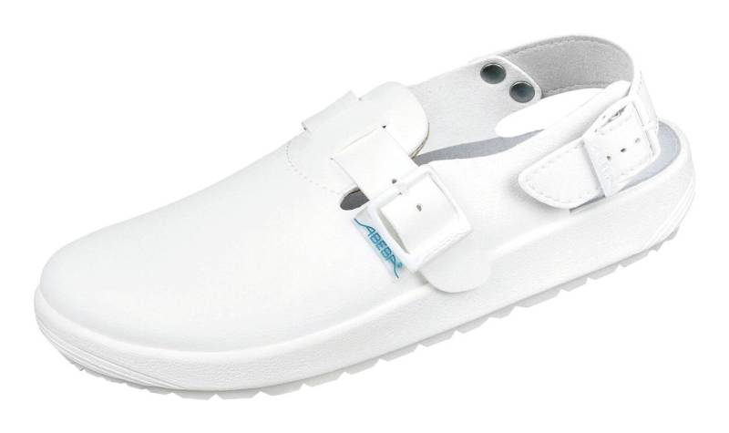 Abeba Clog 970111, OB FO, A WRU SRC, weiß, Größe 46 von Abeba