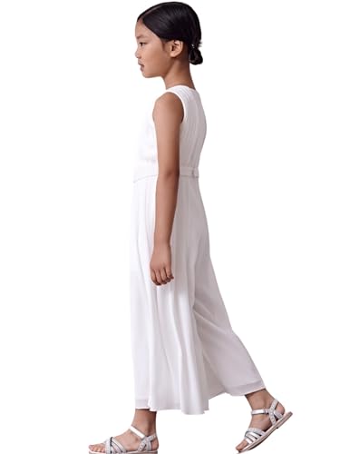 Abel & Lula Jumpsuit Chiffon für Mädchen Sahne 14 Jahre (164cm) von Abel & Lula