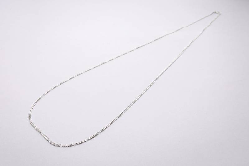 sterling Silber Diamant-Cut Figaro-Gliedkette, 1, 8 Mm, 30 Zoll von AbelLockets