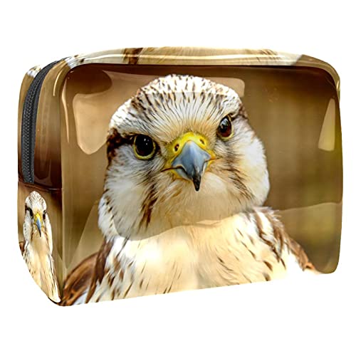 Kosmetiktasche für Damen, bezaubernde, geräumige, wasserdichte Make-up-Tasche, Reisen, niedlicher Dinosaurier-Fußabdruck und Eier, Kulturbeutel, Zubehör-Organizer als Geschenk, Mehrfarbig 06, von Abenily