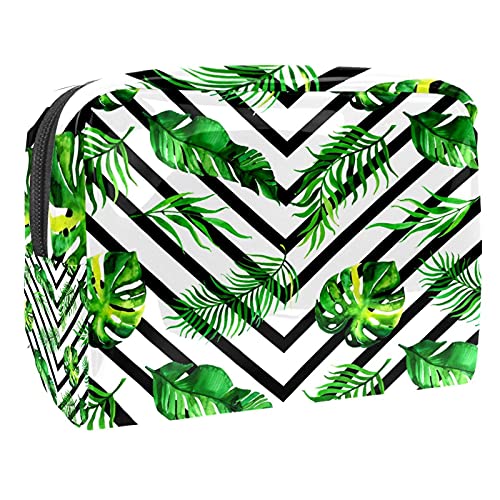 Kosmetiktasche für Damen, niedlich, modisch, wasserdicht, Make-up-Tasche, geräumig, Reise-Kulturbeutel, Mädchen-Geschenk, Mehrfarbig 09, 18.5x7.5x13cm/7.3x3x5.1in, Kosmetikkoffer von Abenily