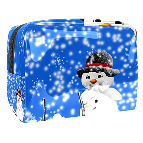 Kosmetiktasche für Damen und Mädchen, niedliches Cartoon-Dinosaurier-Design, geräumig, mit Reißverschluss, Mehrfarbig 06, 18.5x7.5x13cm/7.3x3x5.1in, Kosmetikkoffer von Abenily