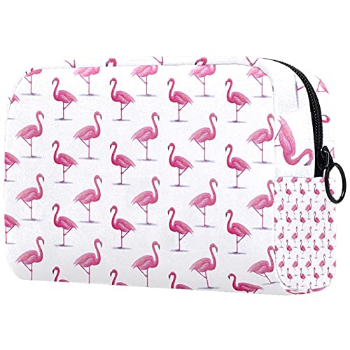 Kosmetiktasche mit Flamingo-Muster, Make-up-Aufbewahrungstasche, Kulturbeutel, Organizer, Federmäppchen, Handtasche, Mehrfarbig 04, 18.5x7.5x13cm/7.3x3x5.1in, Kosmetikkoffer Kosmetiktasche mit Flamingo-Muster, Make-up-Aufbewahrungstasche, Kulturbeutel, Organizer, Federmäppchen, Handtasche, Mehrfarbig 04, 18.5x7.5x13cm/7.3x3x5.1in, Kosmetikkoffer von Abenily