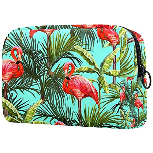 Kosmetiktasche mit Flamingo-Muster, Make-up-Aufbewahrungstasche, Kulturbeutel, Organizer, Federmäppchen, Handtasche, Mehrfarbig 05, 18.5x7.5x13cm/7.3x3x5.1in, Kosmetikkoffer Kosmetiktasche mit Flamingo-Muster, Make-up-Aufbewahrungstasche, Kulturbeutel, Organizer, Federmäppchen, Handtasche, Mehrfarbig 05, 18.5x7.5x13cm/7.3x3x5.1in, Kosmetikkoffer von Abenily