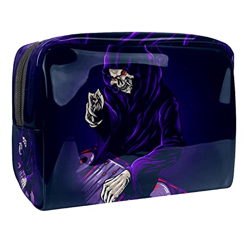 Kosmetiktasche mit Halloweenmotiv, Make-up-Tasche, Kulturbeutel, Organizer, Federmäppchen, Handtasche, Mehrfarbig 10, 18.5x7.5x13cm/7.3x3x5.1in, Kosmetikkoffer Kosmetiktasche mit Halloweenmotiv, Make-up-Tasche, Kulturbeutel, Organizer, Federmäppchen, Handtasche, Mehrfarbig 10, 18.5x7.5x13cm/7.3x3x5.1in, Kosmetikkoffer von Abenily