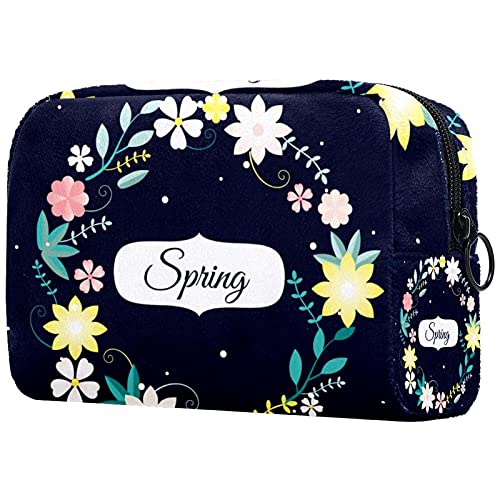 Kosmetiktasche mit chinesischen Pflaumenblumen, Make-up-Aufbewahrungstasche, Kulturbeutel, Organizer, Federmäppchen, Handtasche, Mehrfarbig 02, 18.5x7.5x13cm/7.3x3x5.1in, Kosmetikkoffer Kosmetiktasche mit chinesischen Pflaumenblumen, Make-up-Aufbewahrungstasche, Kulturbeutel, Organizer, Federmäppchen, Handtasche, Mehrfarbig 02, 18.5x7.5x13cm/7.3x3x5.1in, Kosmetikkoffer von Abenily