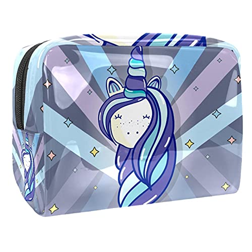 Wasserdichte Kosmetiktaschen, Weihnachten Einhorn Schwein Dinosaurier Alpaka Reise Kosmetiktaschen Multifunktionale Tragbare Make-up-Taschen Kosmetik Aufbewahrungstasche für Frauen, Mehrfarbig 10, von Abenily