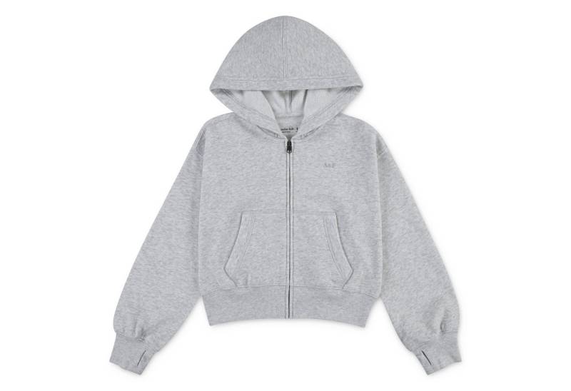 Abercrombie Kids Kapuzensweatjacke AFG ESSENTIAL FULL ZIP kurz, mit Logo-Stickerei, for girls von Abercrombie Kids
