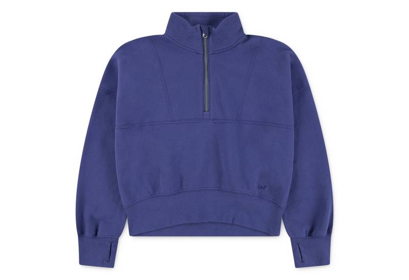 Abercrombie Kids Sweater AFG ESSENTIAL 1/4 ZIP PU mit Stehkragen und Zipper-Reißverschluss, for girls von Abercrombie Kids
