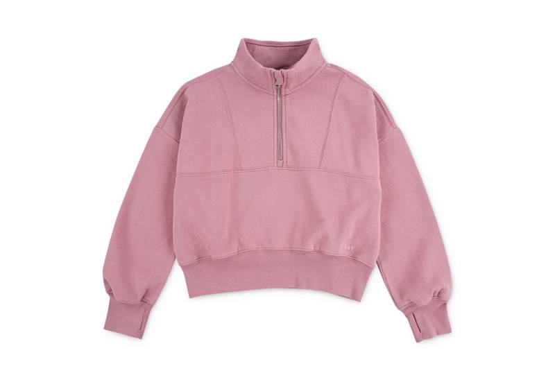 Abercrombie Kids Sweater AFG ESSENTIAL 1/4 ZIP PU mit Stehkragen und Zipper-Reißverschluss, for girls von Abercrombie Kids