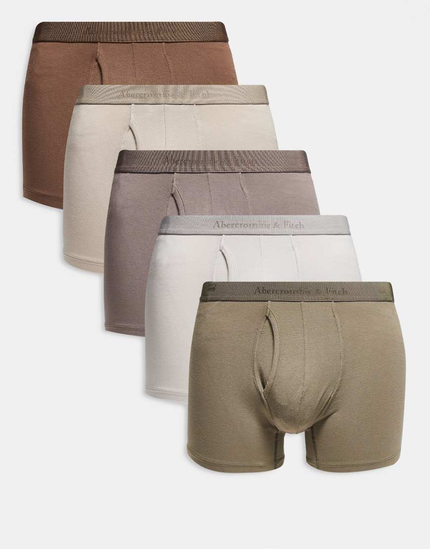 Abercrombie & Fitch - 5er-Pack in neutralen Farbvarianten-Schwarz von Abercrombie & Fitch