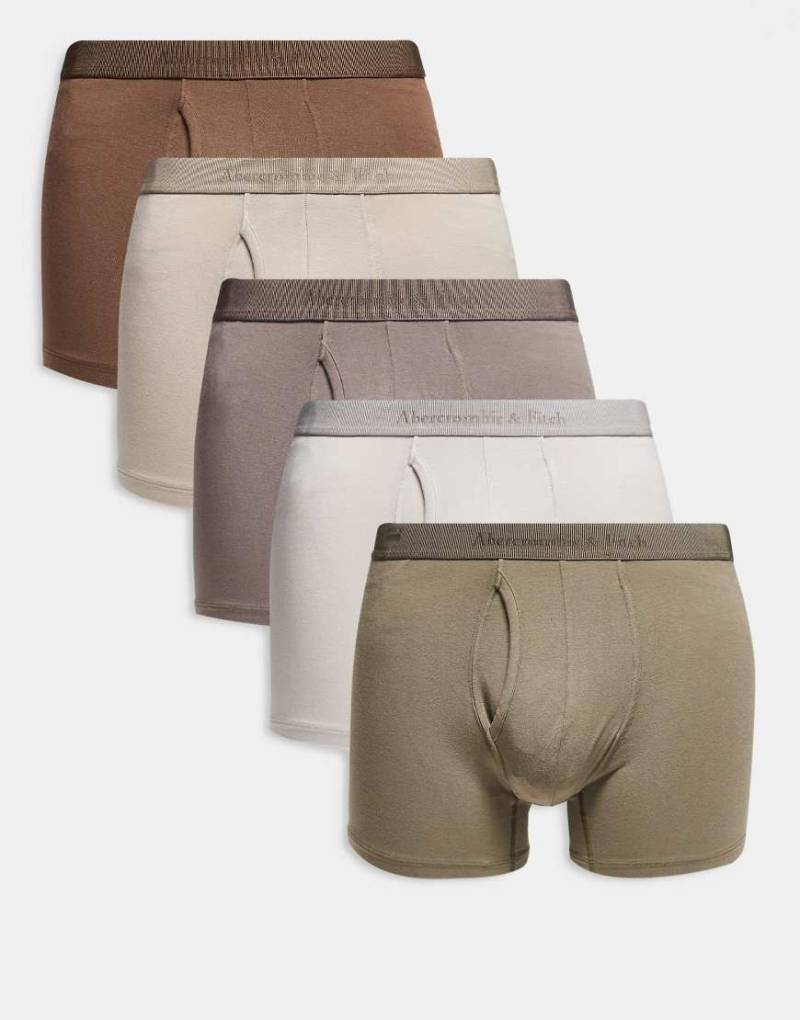 Abercrombie & Fitch - 5er-Pack in neutralen Farbvarianten-Schwarz von Abercrombie & Fitch