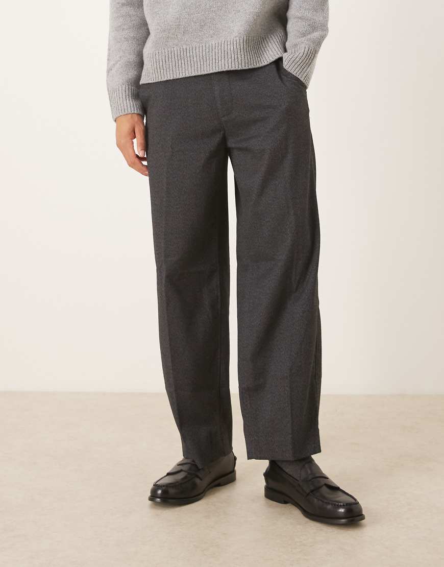 Abercrombie & Fitch - Baggy-Fit-Hose aus weichem Material in Schwarz von Abercrombie & Fitch