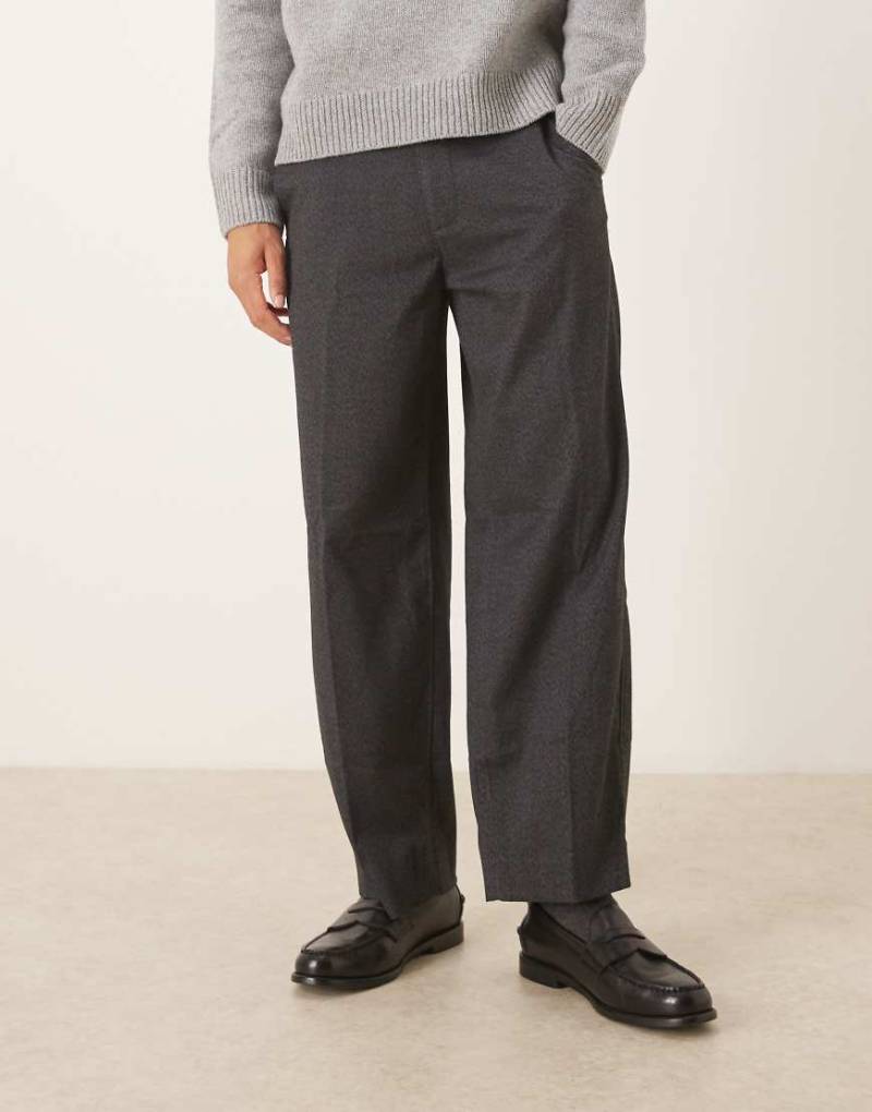 Abercrombie & Fitch - Baggy-Fit-Hose aus weichem Material in Schwarz von Abercrombie & Fitch