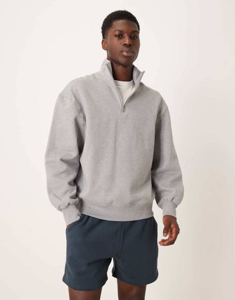 Abercrombie & Fitch - Basic-Shorts in Indigoblau von Abercrombie & Fitch