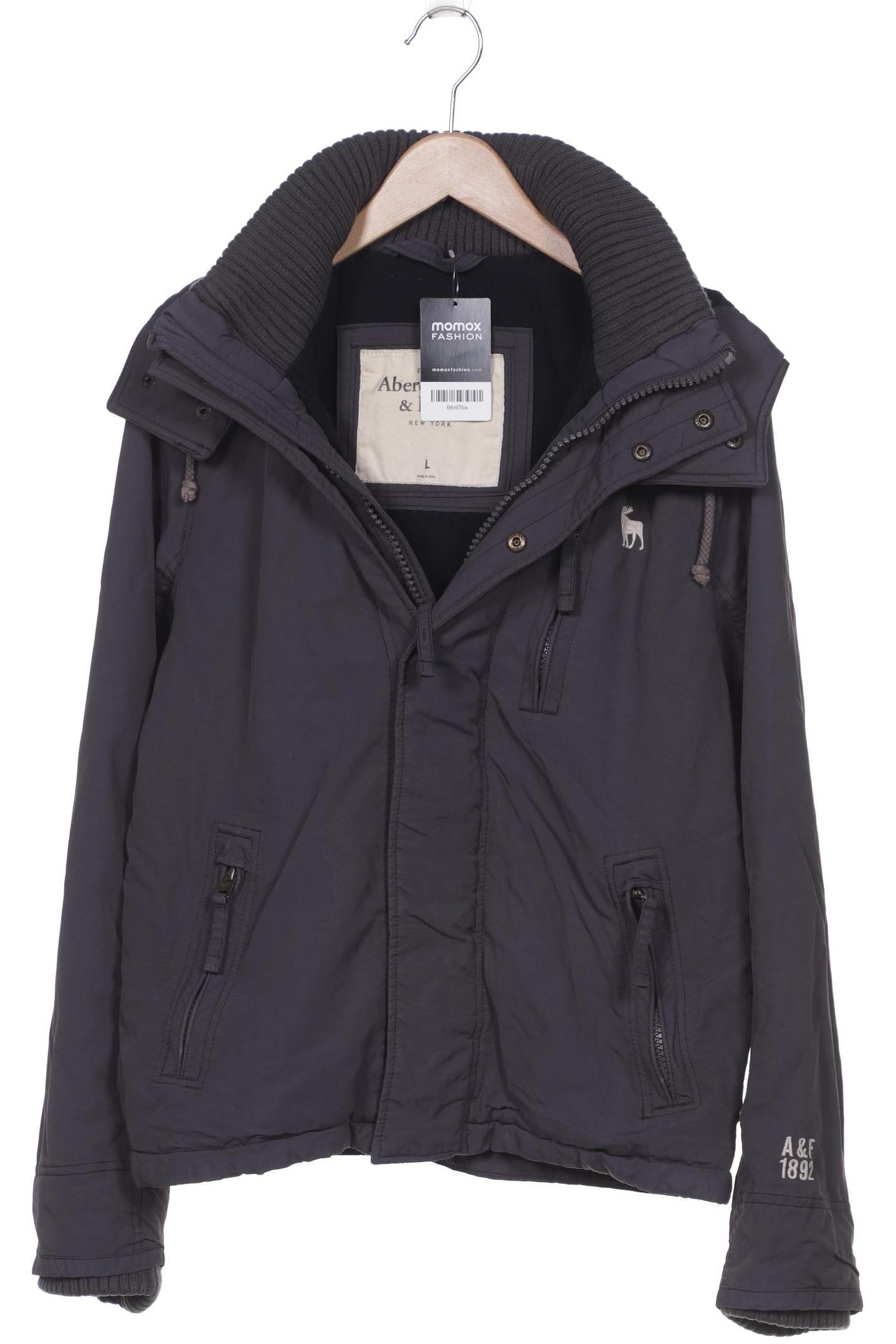 Abercrombie & Fitch Damen Jacke, grau von Abercrombie & Fitch