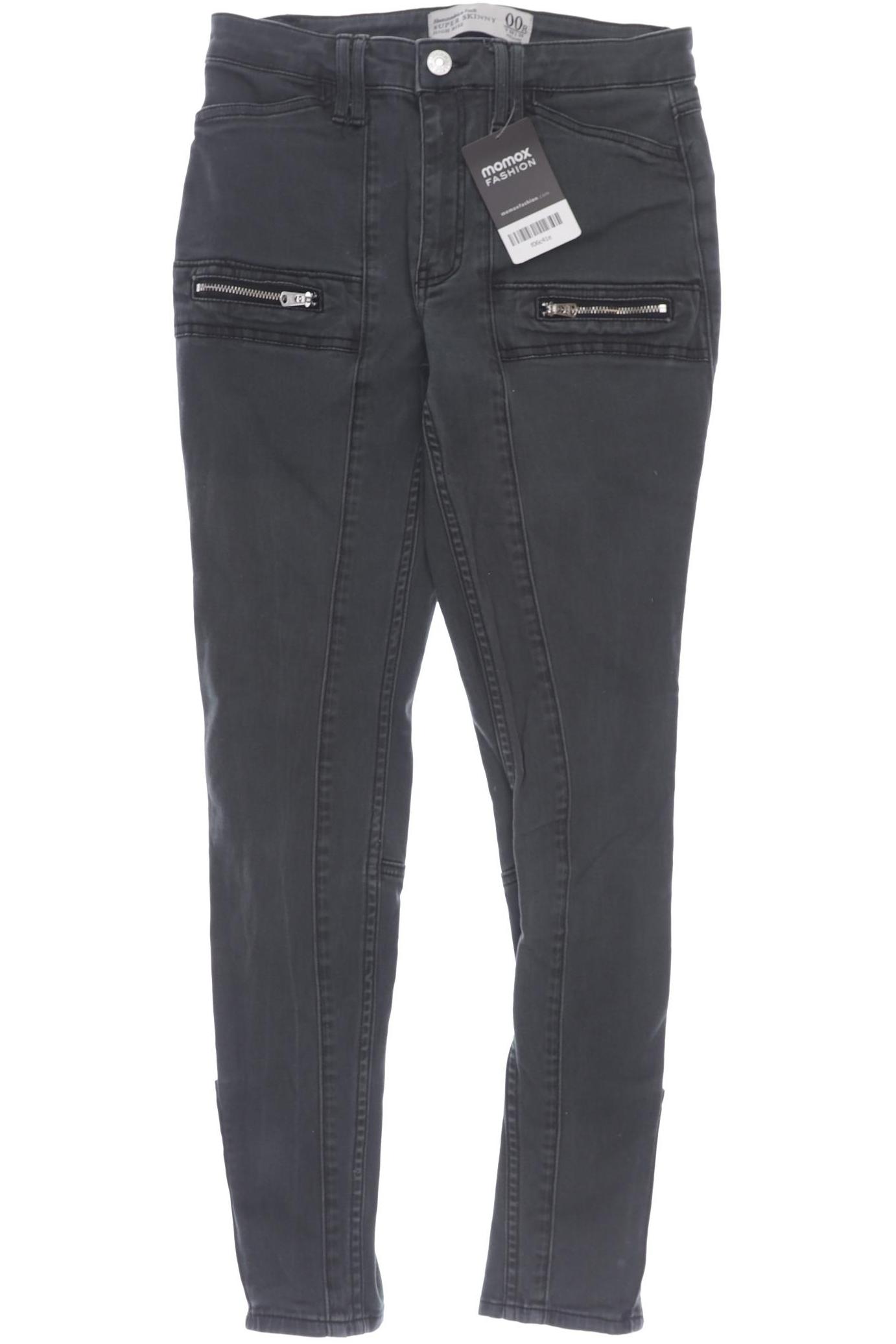 Abercrombie & Fitch Damen Jeans, grün von Abercrombie & Fitch