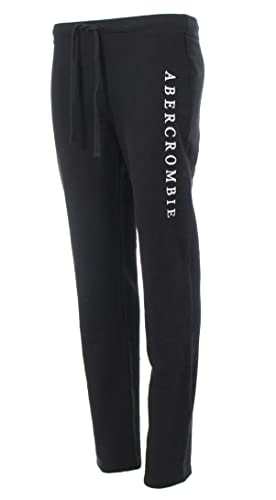 Abercrombie & Fitch Damen Jogginghose/Freizeithose (DE/NL/SE/PL, Alphanumerisch, S, Regular, Regular, Schwarz) von Abercrombie & Fitch