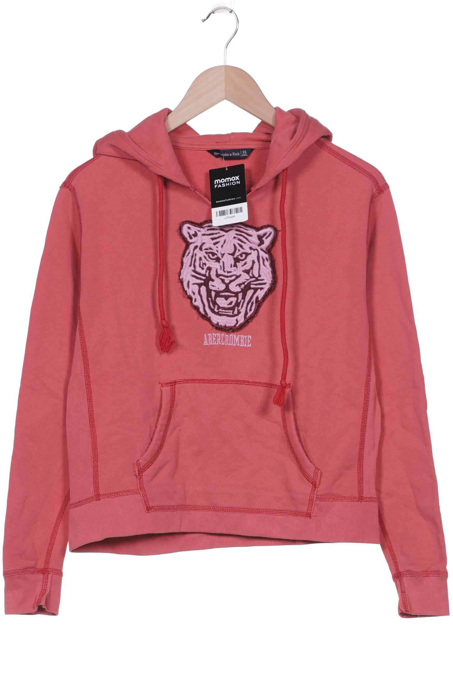 Abercrombie & Fitch Damen Kapuzenpullover, pink von Abercrombie & Fitch