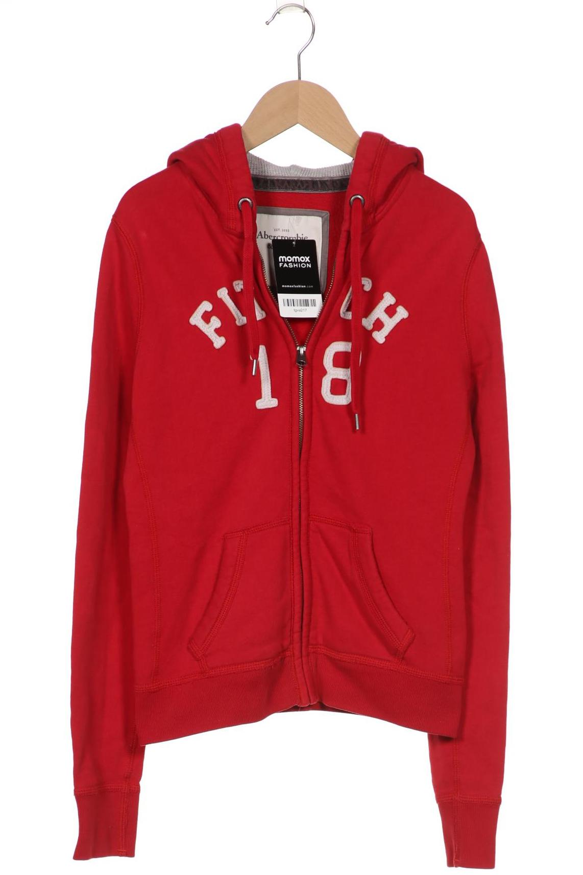 Abercrombie & Fitch Damen Kapuzenpullover, rot von Abercrombie & Fitch