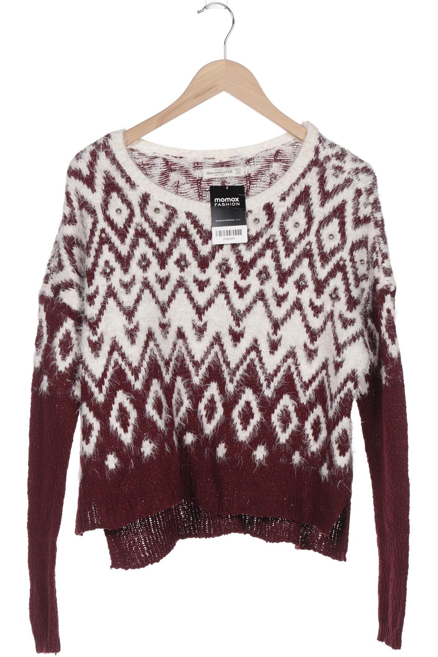 Abercrombie & Fitch Damen Pullover, bordeaux von Abercrombie & Fitch