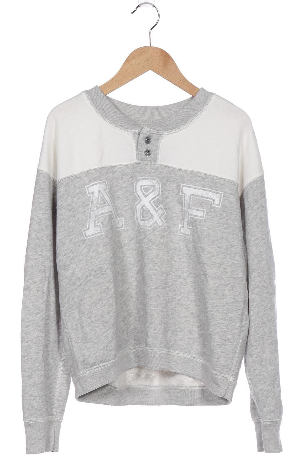 Abercrombie & Fitch Damen Sweatshirt, grau, Gr. 34 von Abercrombie & Fitch