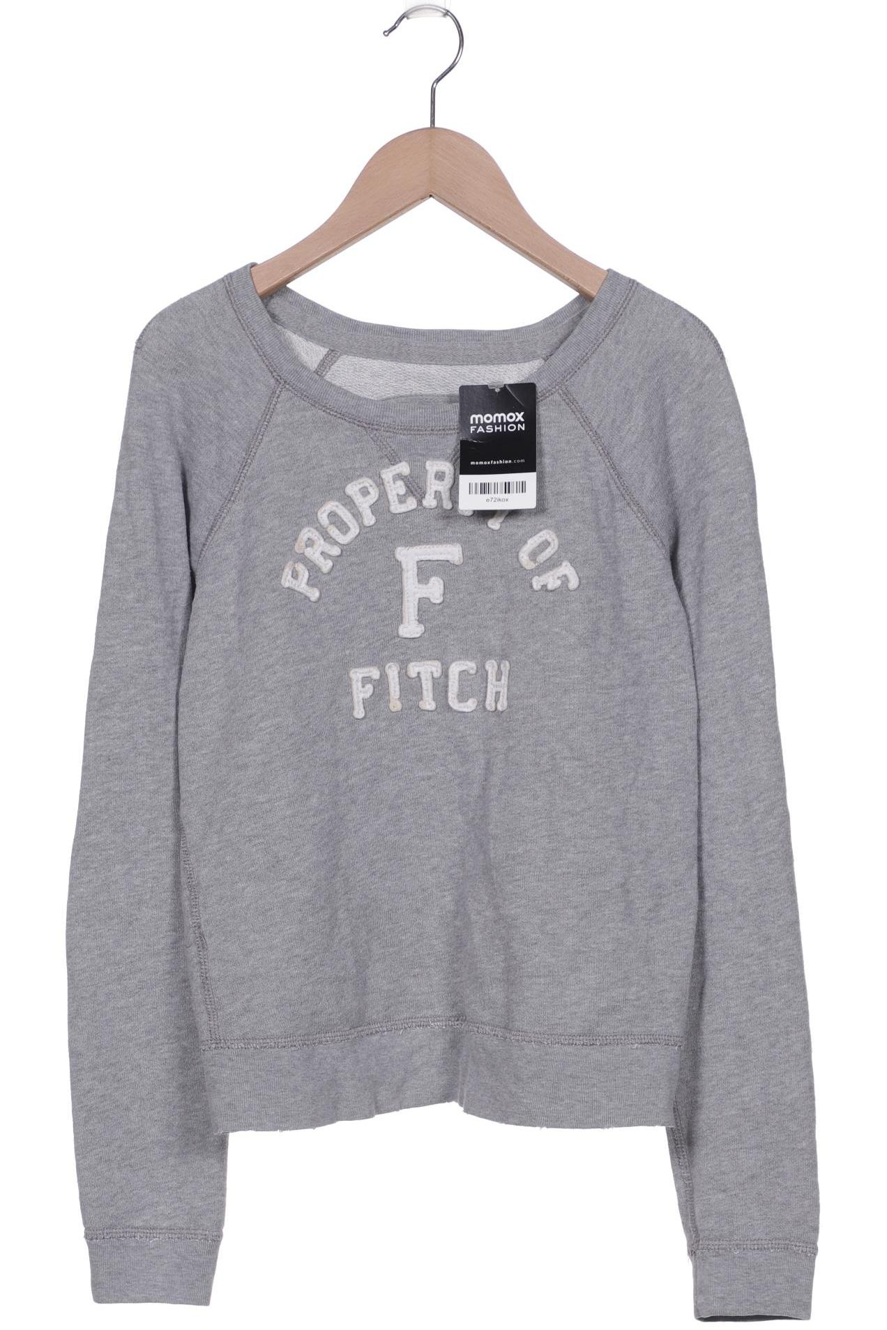 Abercrombie & Fitch Damen Sweatshirt, grau, Gr. 36 von Abercrombie & Fitch