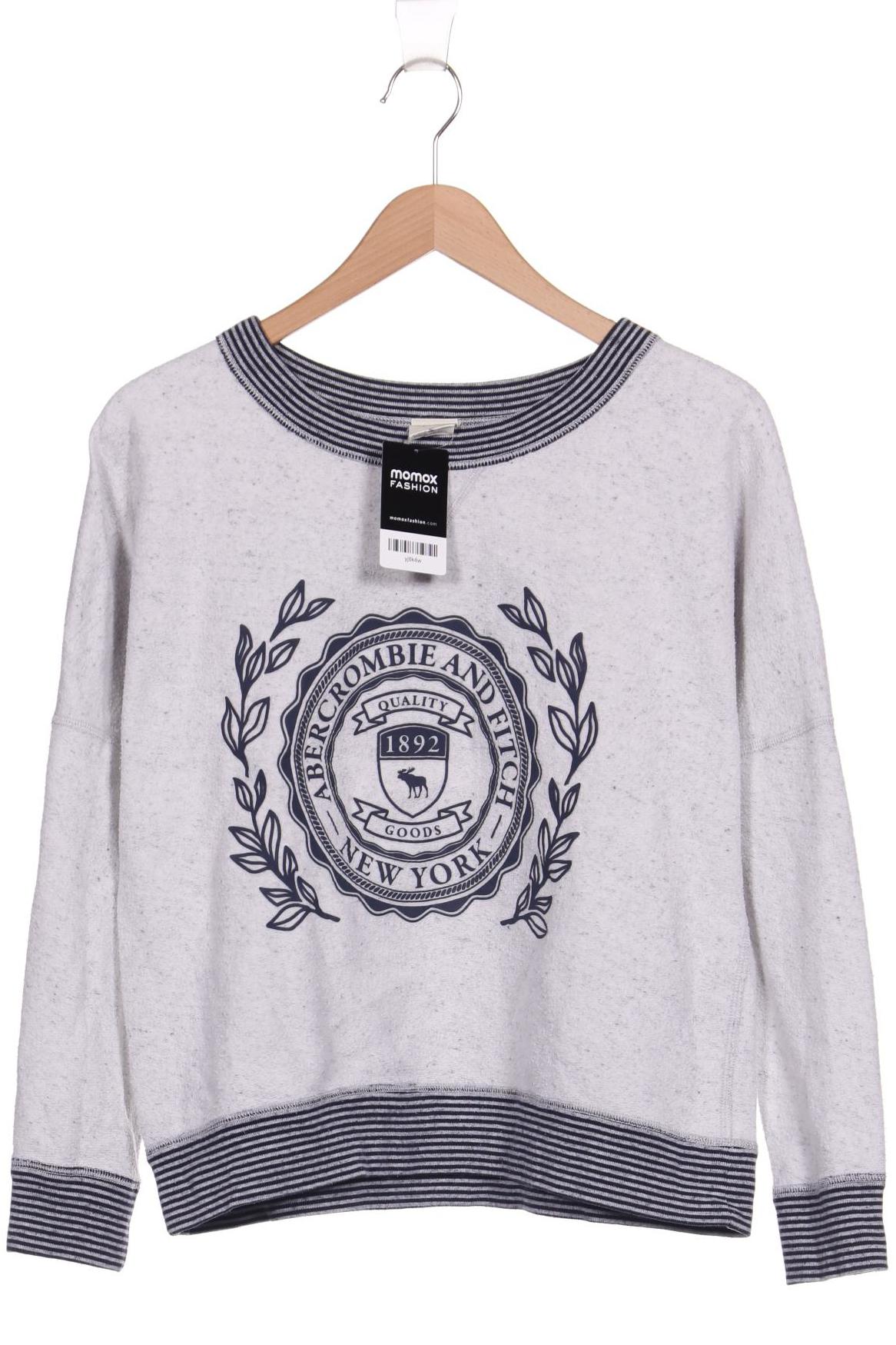 Abercrombie & Fitch Damen Sweatshirt, grau, Gr. 36 von Abercrombie & Fitch