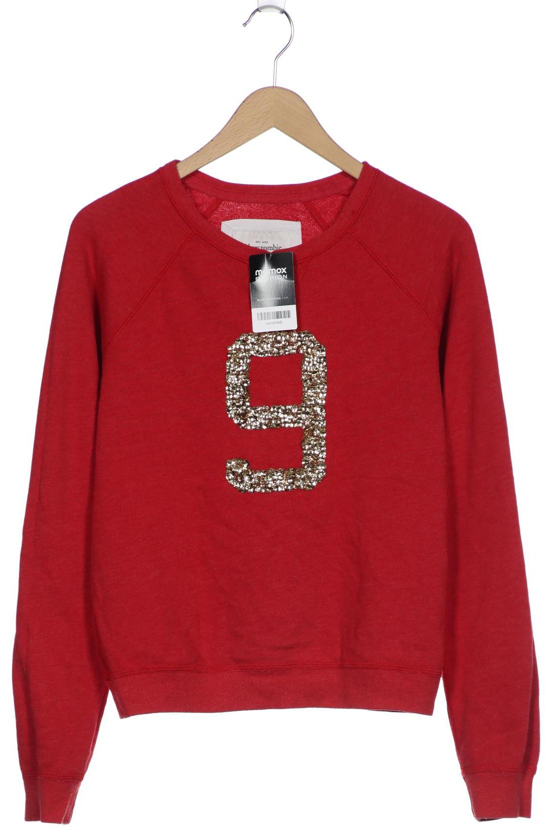 Abercrombie & Fitch Damen Sweatshirt, rot, Gr. 42 von Abercrombie & Fitch