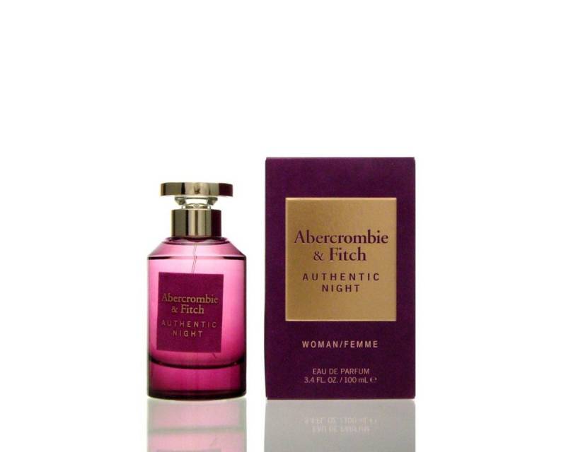 Abercrombie & Fitch Eau de Parfum Abercrombie & Fitch Authentic Night Woman Eau de Parfum 100 ml von Abercrombie & Fitch
