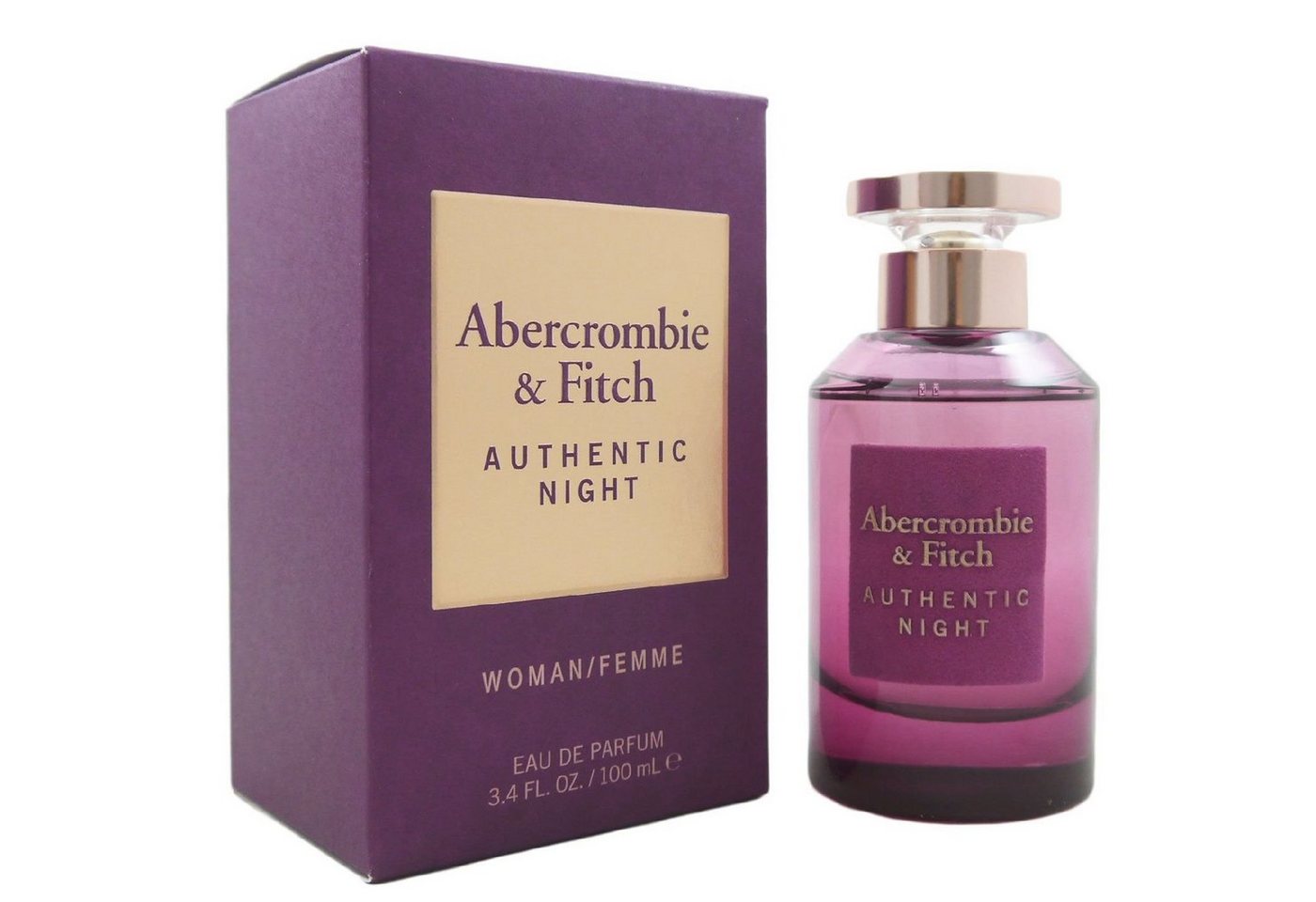 Abercrombie & Fitch Eau de Parfum Authentic Night Woman 100 ml von Abercrombie & Fitch