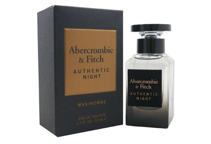 Abercrombie & Fitch Eau de Toilette Authentic Night Man 50 ml von Abercrombie & Fitch