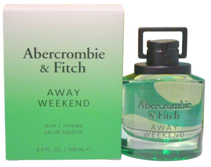 Abercrombie & Fitch Eau de Toilette Away Weekend Man Männer EDT Spray, ABERCROMBIE & FITCH, Herrenparfüm, Glasflakon, Parfüm, Herrenduft von Abercrombie & Fitch