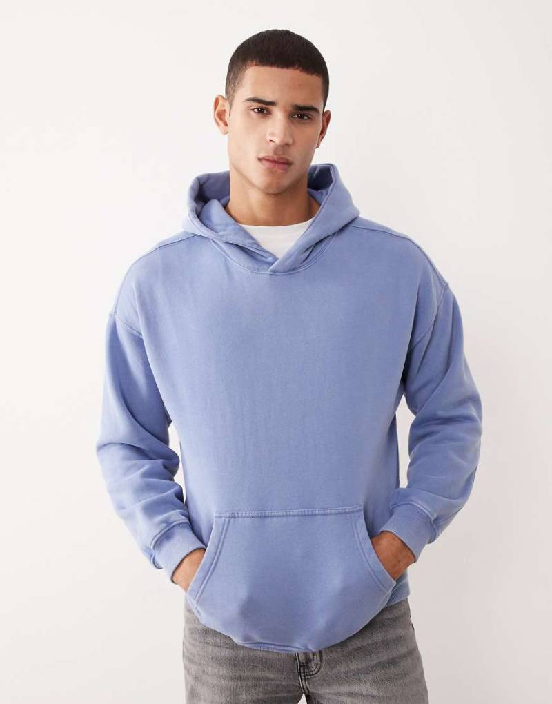 Abercrombie & Fitch - Essential - Kapuzenpullover in Blau mit Fronttasche Abercrombie & Fitch - Essential - Kapuzenpullover in Blau mit Fronttasche von Abercrombie & Fitch