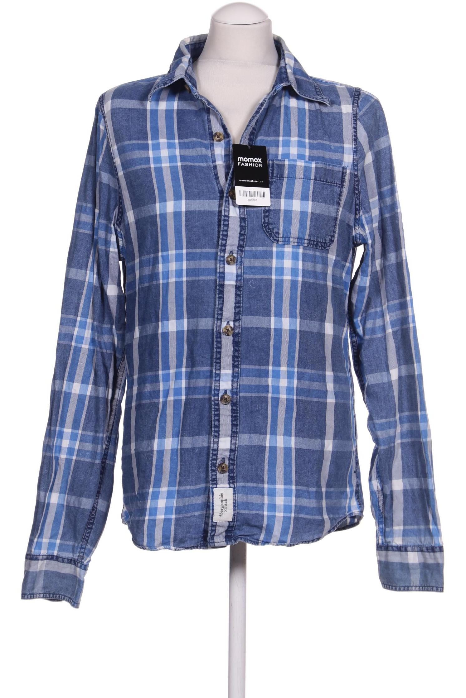 Abercrombie & Fitch Herren Hemd, blau von Abercrombie & Fitch