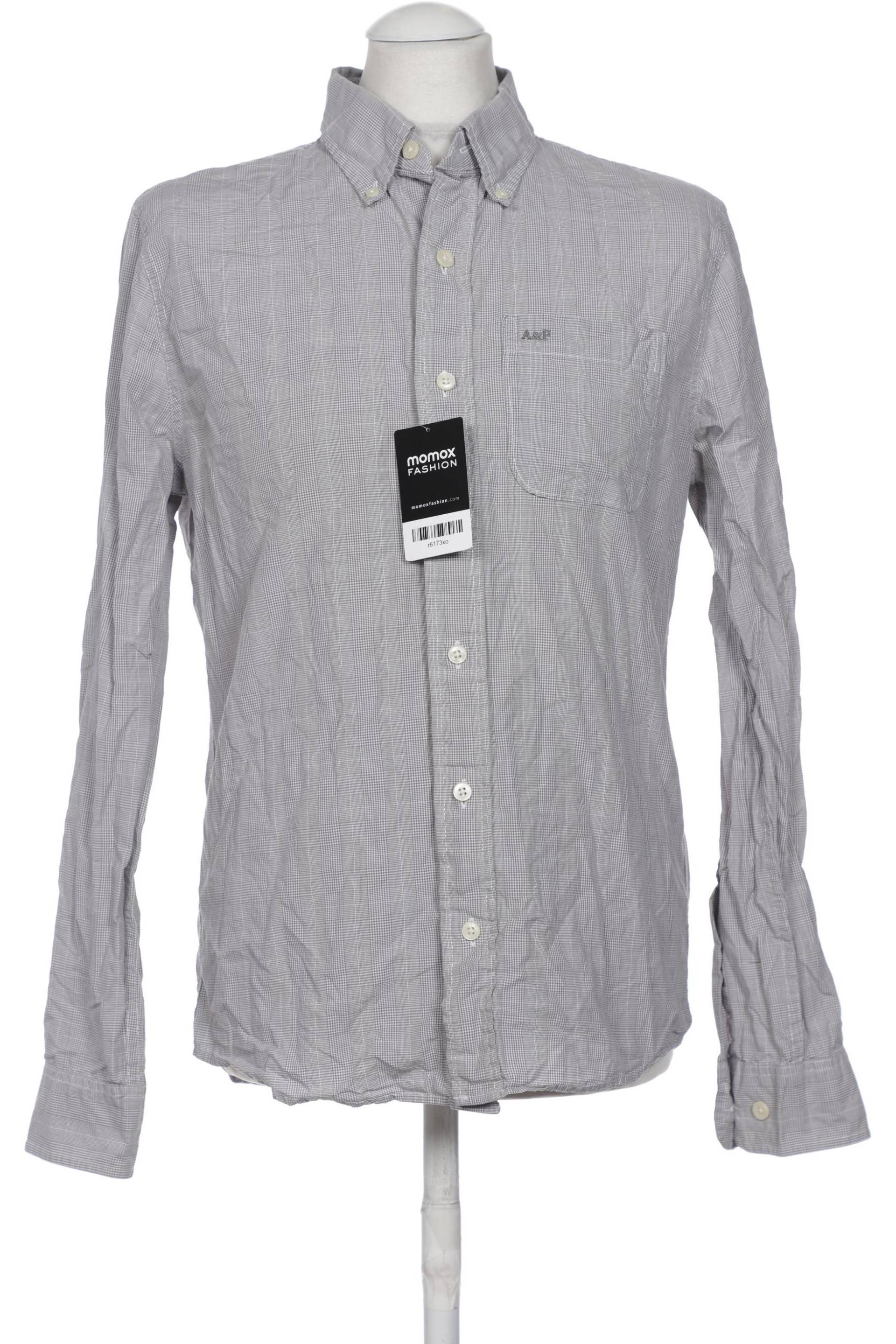 Abercrombie & Fitch Herren Hemd, grau von Abercrombie & Fitch