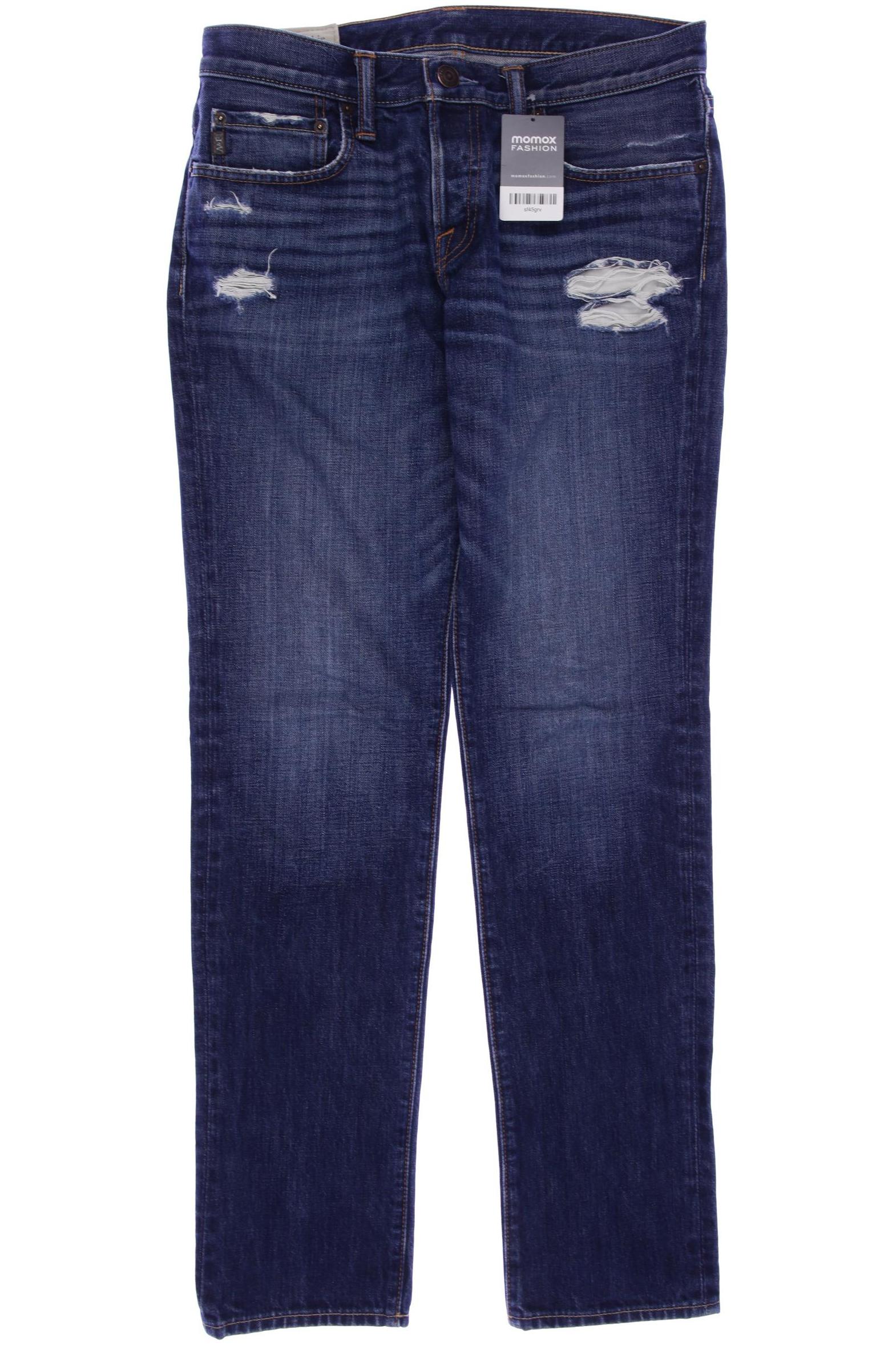 Abercrombie & Fitch Herren Jeans, blau von Abercrombie & Fitch