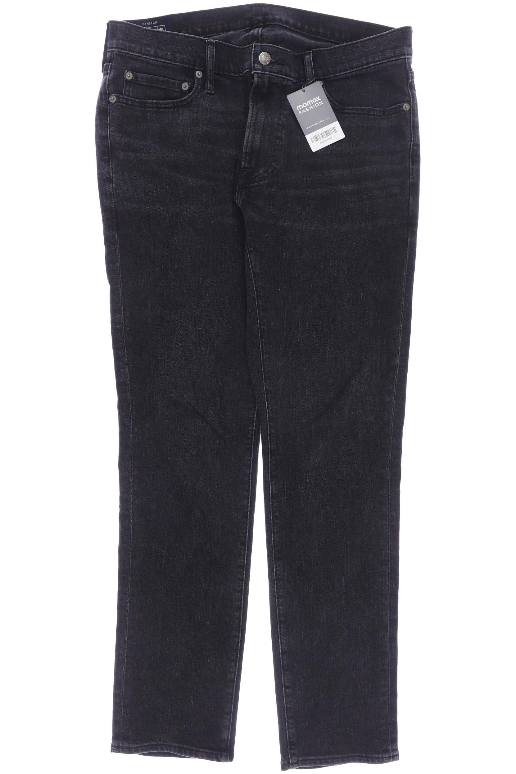 Abercrombie & Fitch Herren Jeans, grau von Abercrombie & Fitch