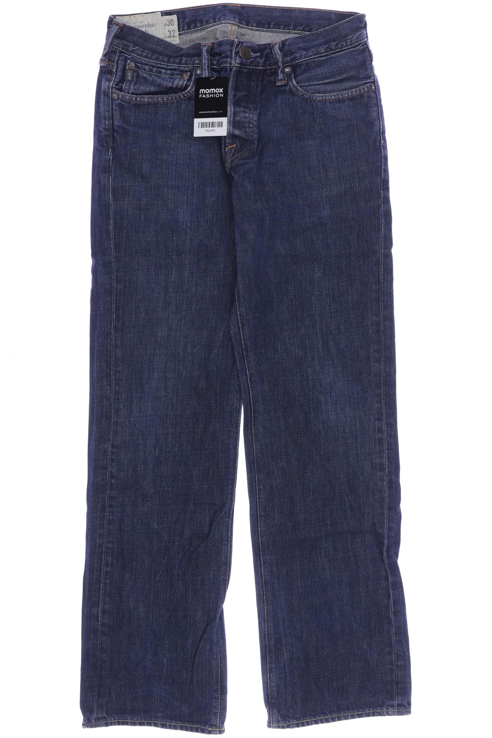 Abercrombie & Fitch Herren Jeans, marineblau von Abercrombie & Fitch