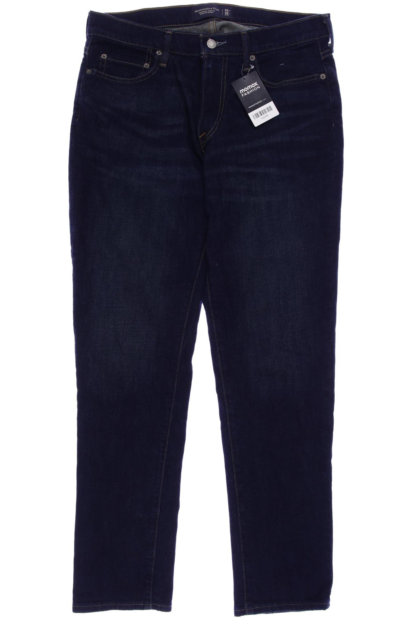 Abercrombie & Fitch Herren Jeans, marineblau von Abercrombie & Fitch