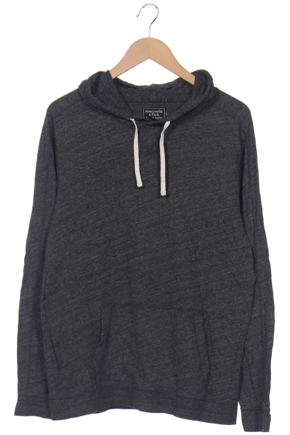 Abercrombie & Fitch Herren Kapuzenpullover, grau, Gr. 52 von Abercrombie & Fitch