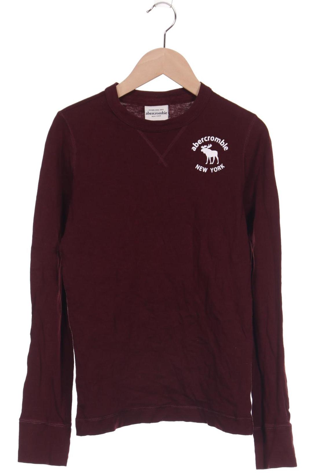 Abercrombie & Fitch Herren Langarmshirt, bordeaux von Abercrombie & Fitch