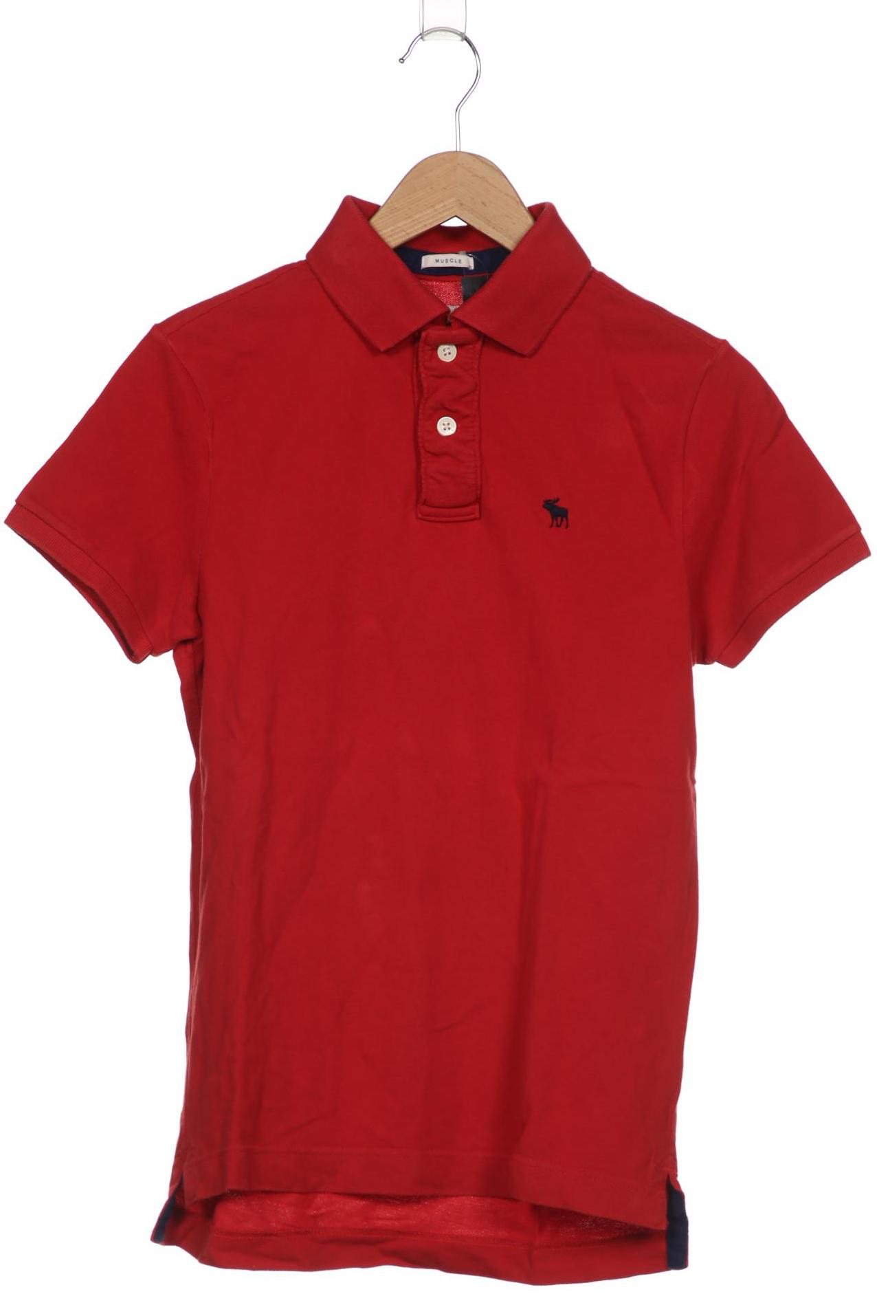 Abercrombie & Fitch Herren Poloshirt, rot von Abercrombie & Fitch