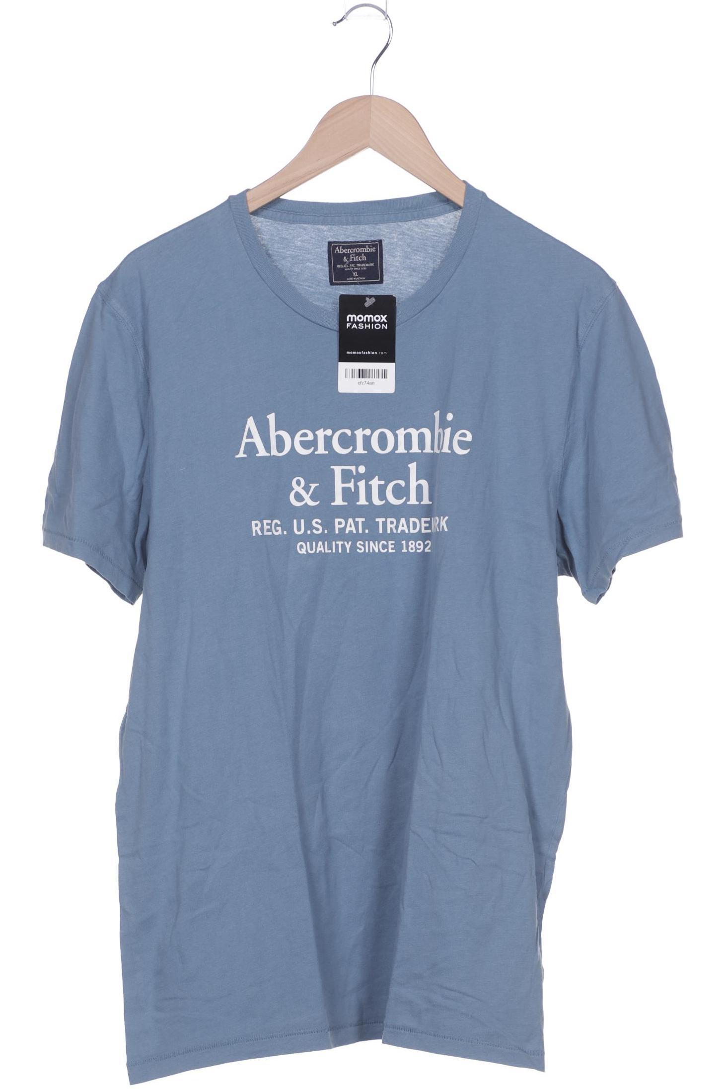 Abercrombie & Fitch Herren T-Shirt, blau von Abercrombie & Fitch