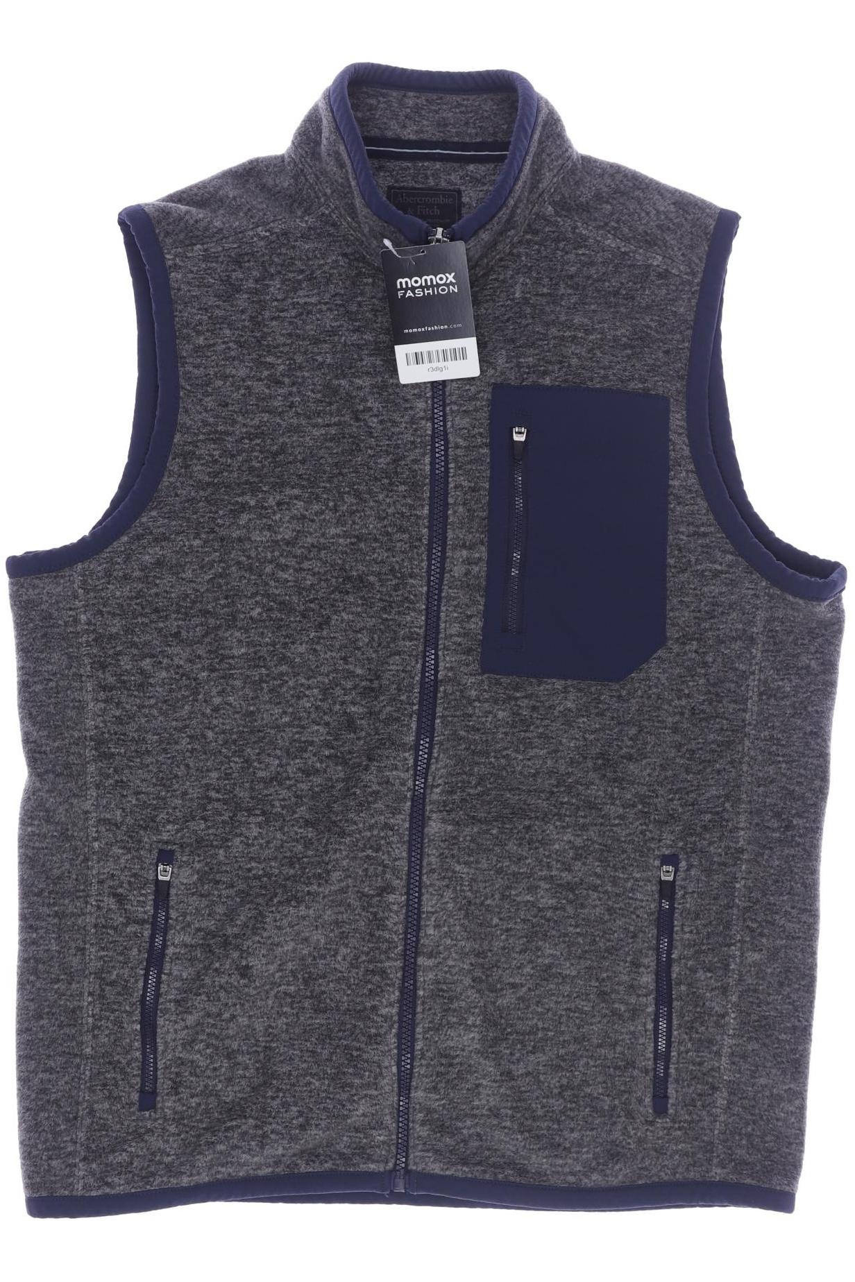 Abercrombie & Fitch Herren Weste, grau von Abercrombie & Fitch